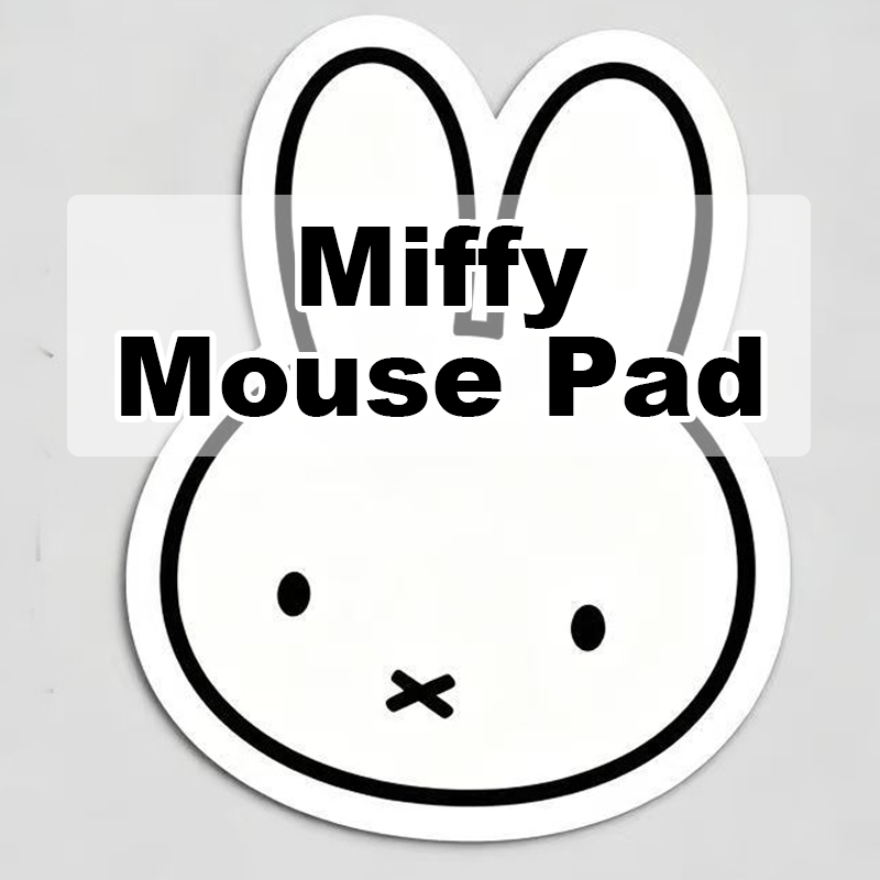 Kawaii Tech Accessories - Tappetino per Mouse Miffy Kawaii Cartoon