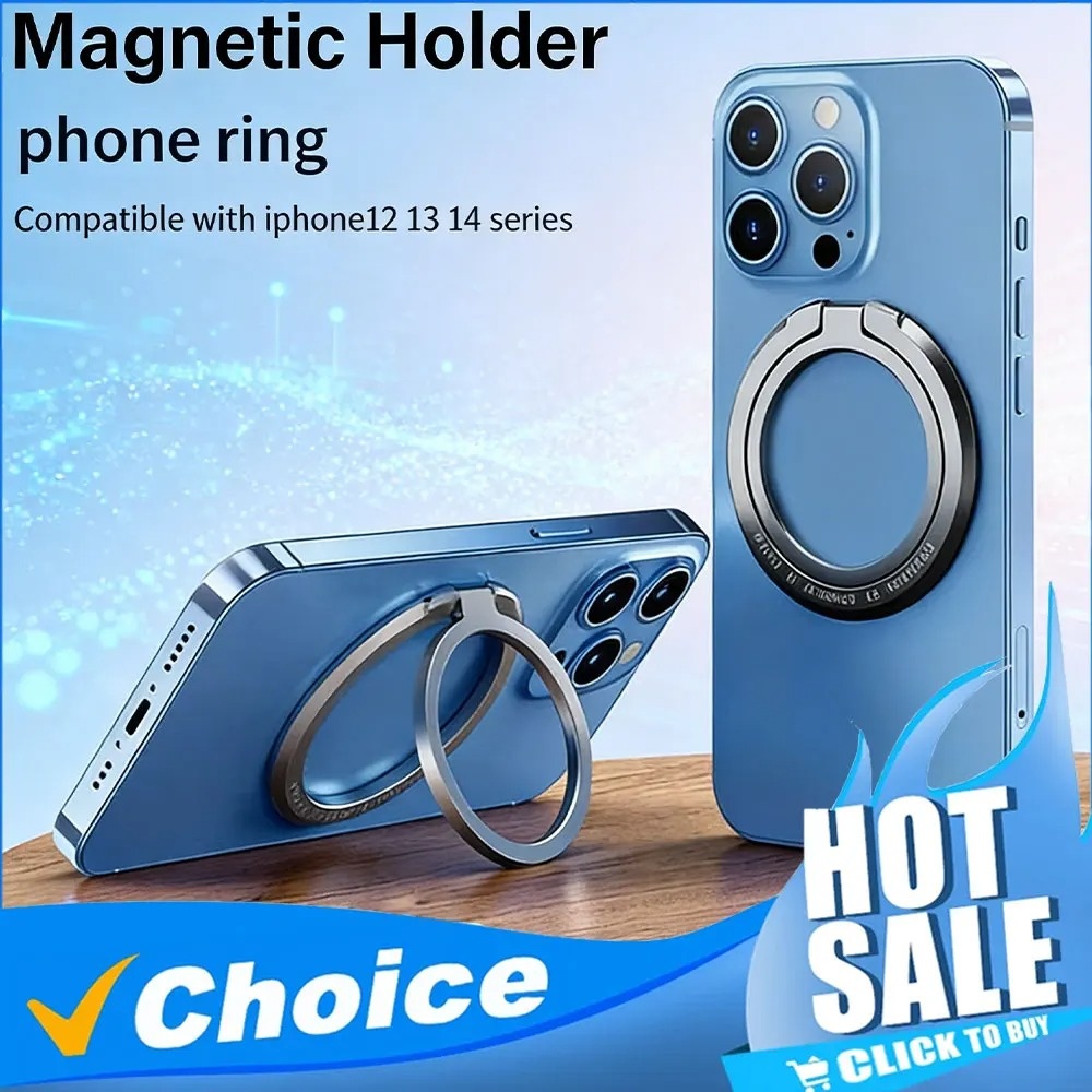 Mobile Tech Accessories - Supporto Magnetico ad Anello per Telefono,